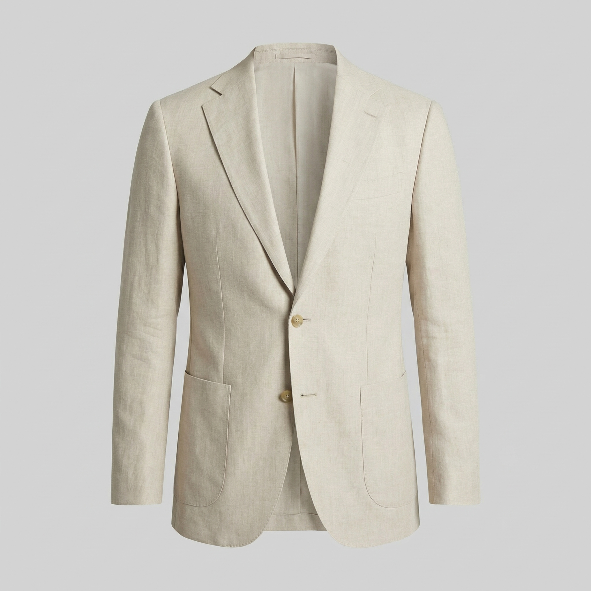 Men's Linen Blazer Jacket - Casual Style for Everyday Wear