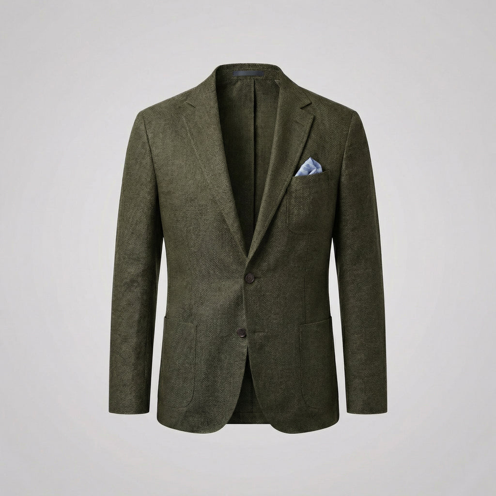 Men's Linen Blazer Jacket - Casual Style for Everyday Wear