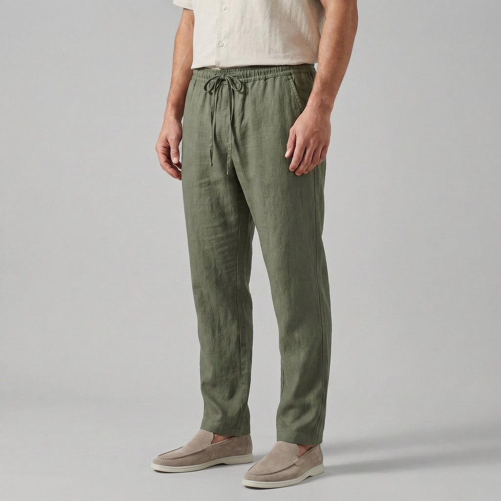 Men's Linen Casual Trousers for Comfortable Everyday Wear