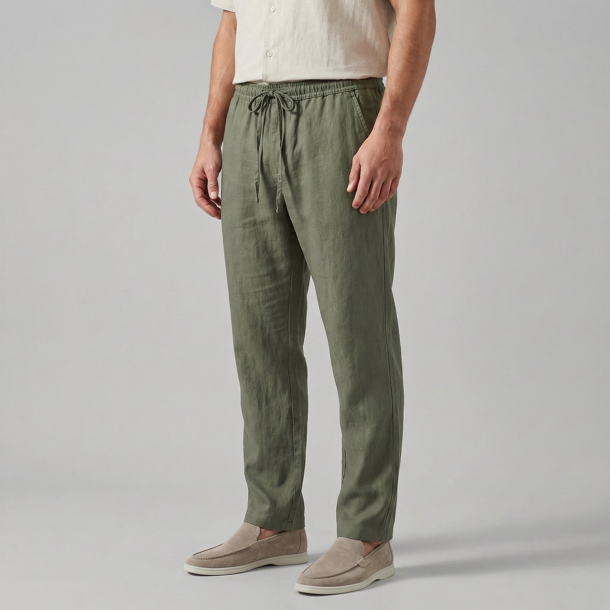 Men's Linen Casual Trousers for Comfortable Everyday Wear