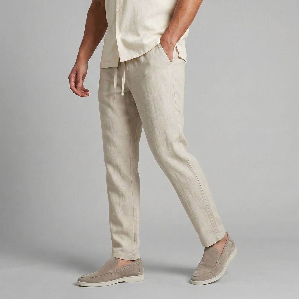 Men's Linen Casual Trousers for Comfortable Everyday Wear