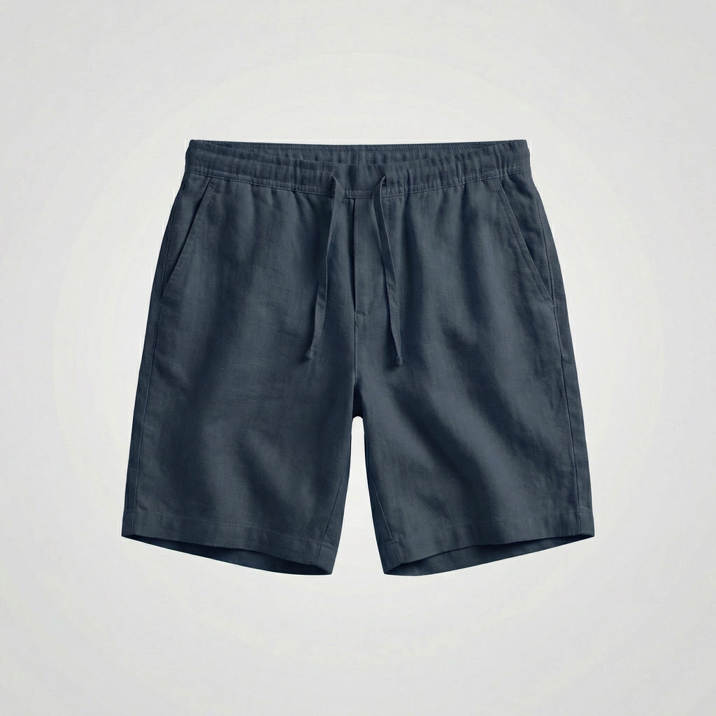 Men's Linen Summer Shorts - Breathable Casual Wear for Warm Weather