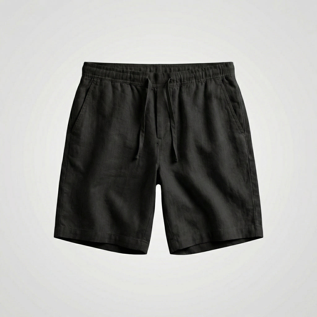 Men's Linen Summer Shorts - Breathable Casual Wear for Warm Weather
