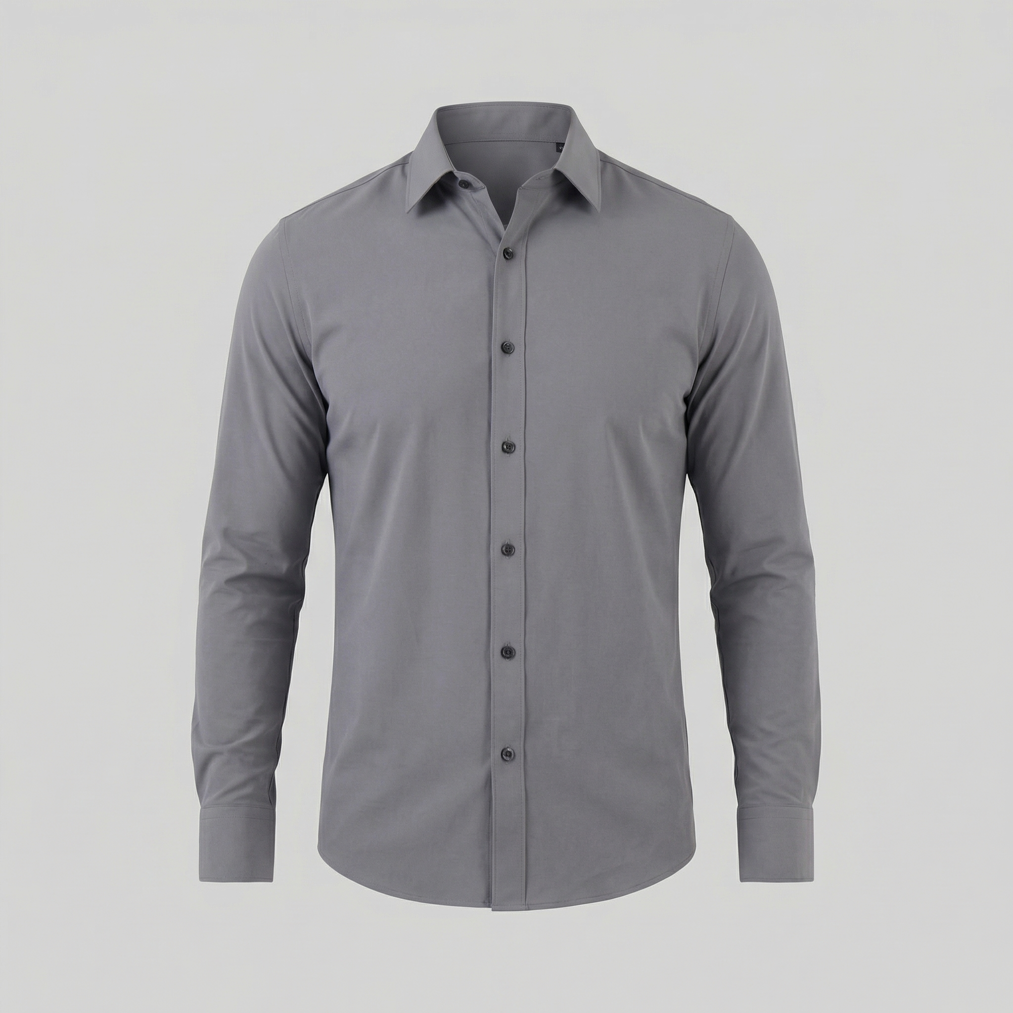 Men's Long Sleeve Cotton Dress Shirt for Formal and Business Wear