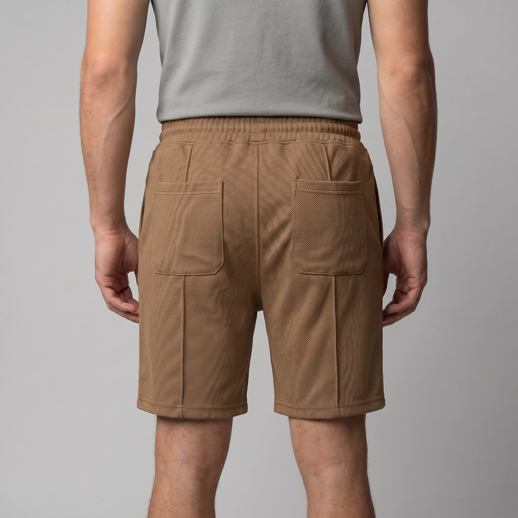 Men's Mesh Drawstring Shorts for Summer - Lightweight and Breathable Design