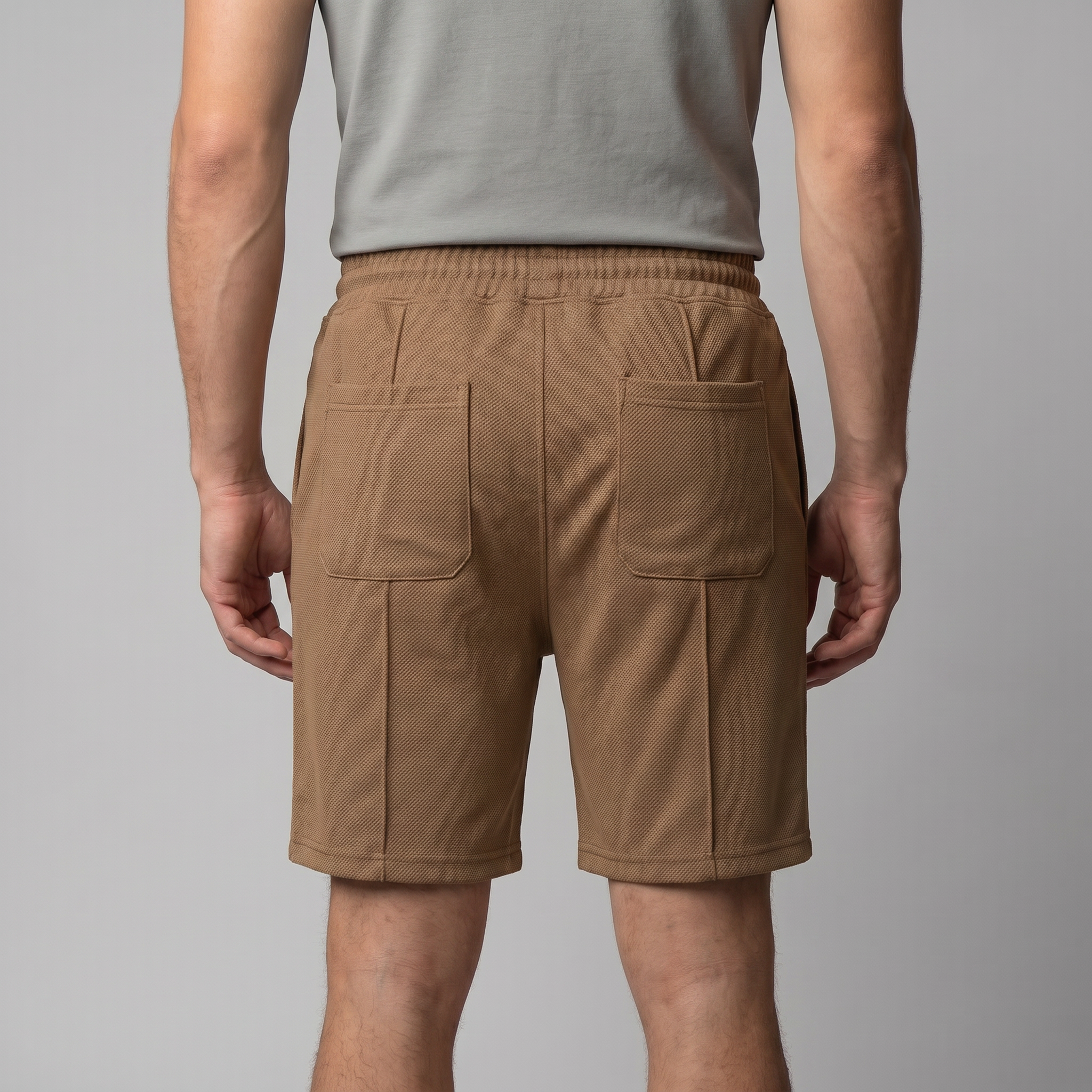 Men's Mesh Drawstring Shorts for Summer - Lightweight and Breathable Design