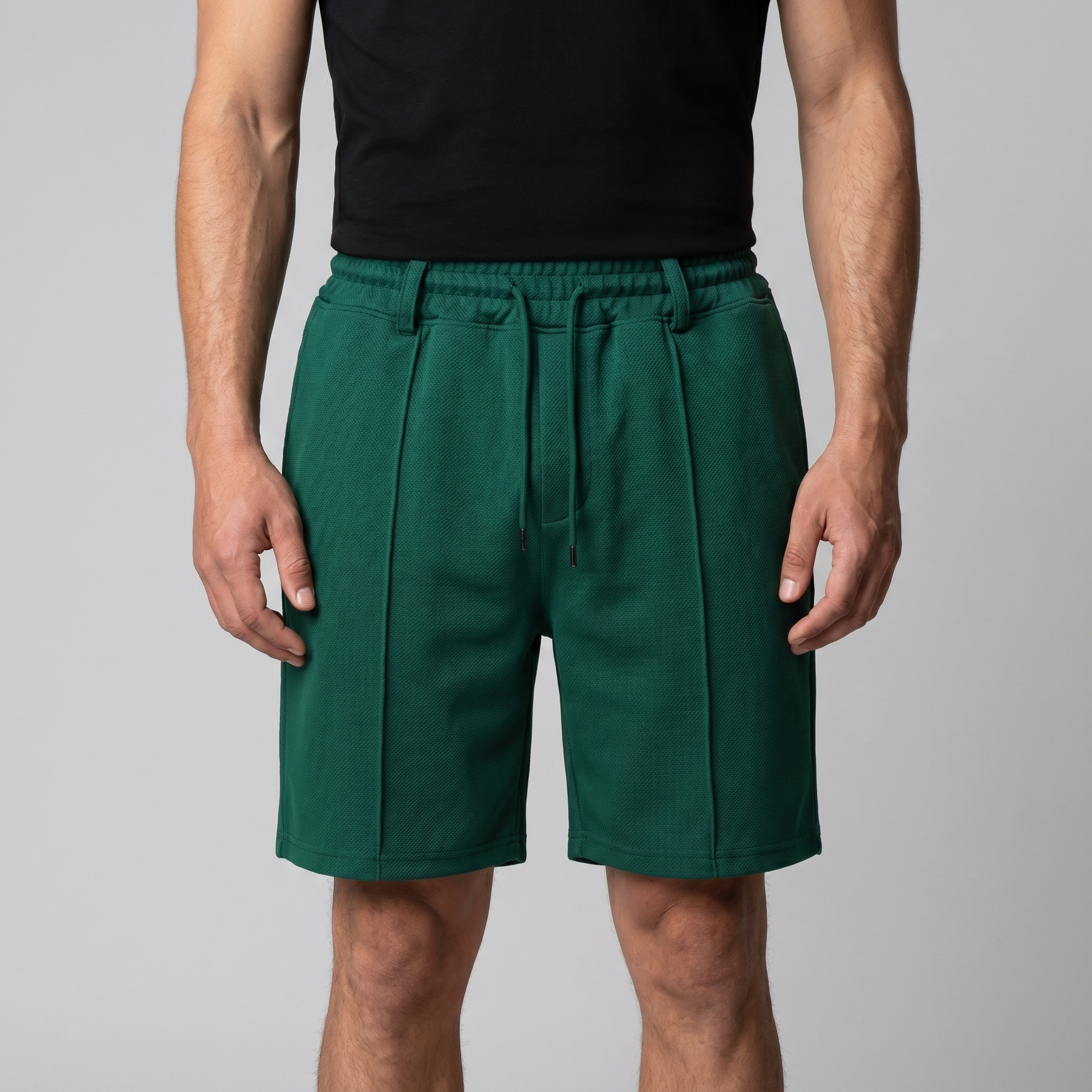 Men's Mesh Drawstring Shorts for Summer - Lightweight and Breathable Design