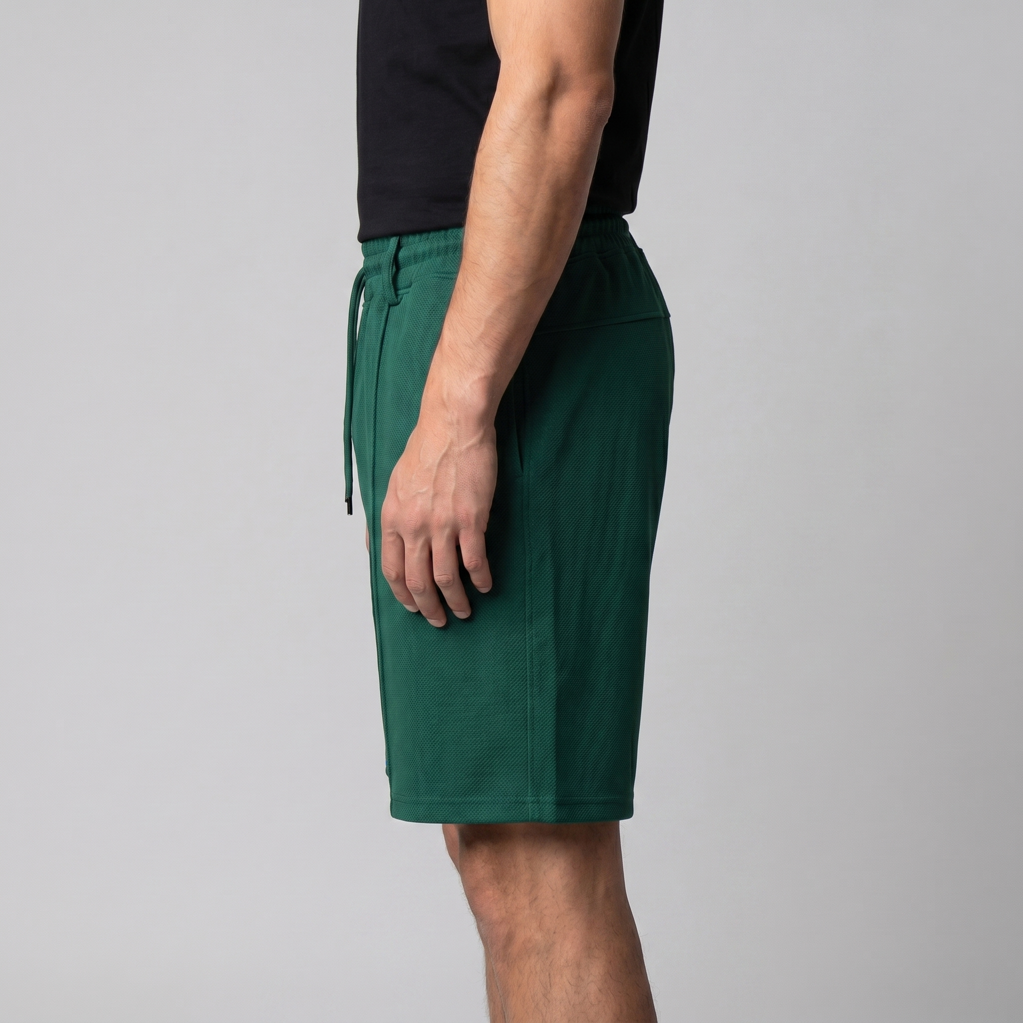 Men's Mesh Drawstring Shorts for Summer - Lightweight and Breathable Design