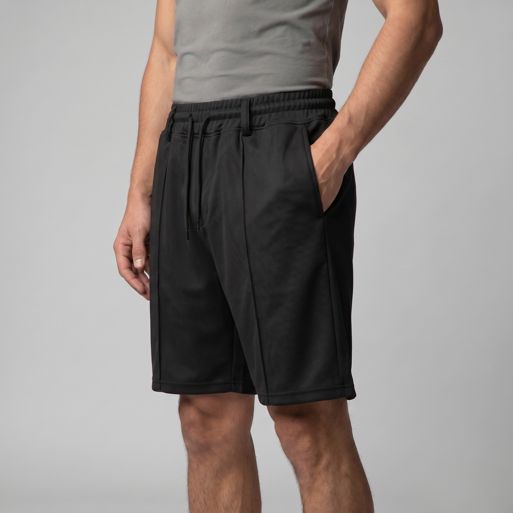Men's Mesh Drawstring Shorts for Summer - Lightweight and Breathable Design
