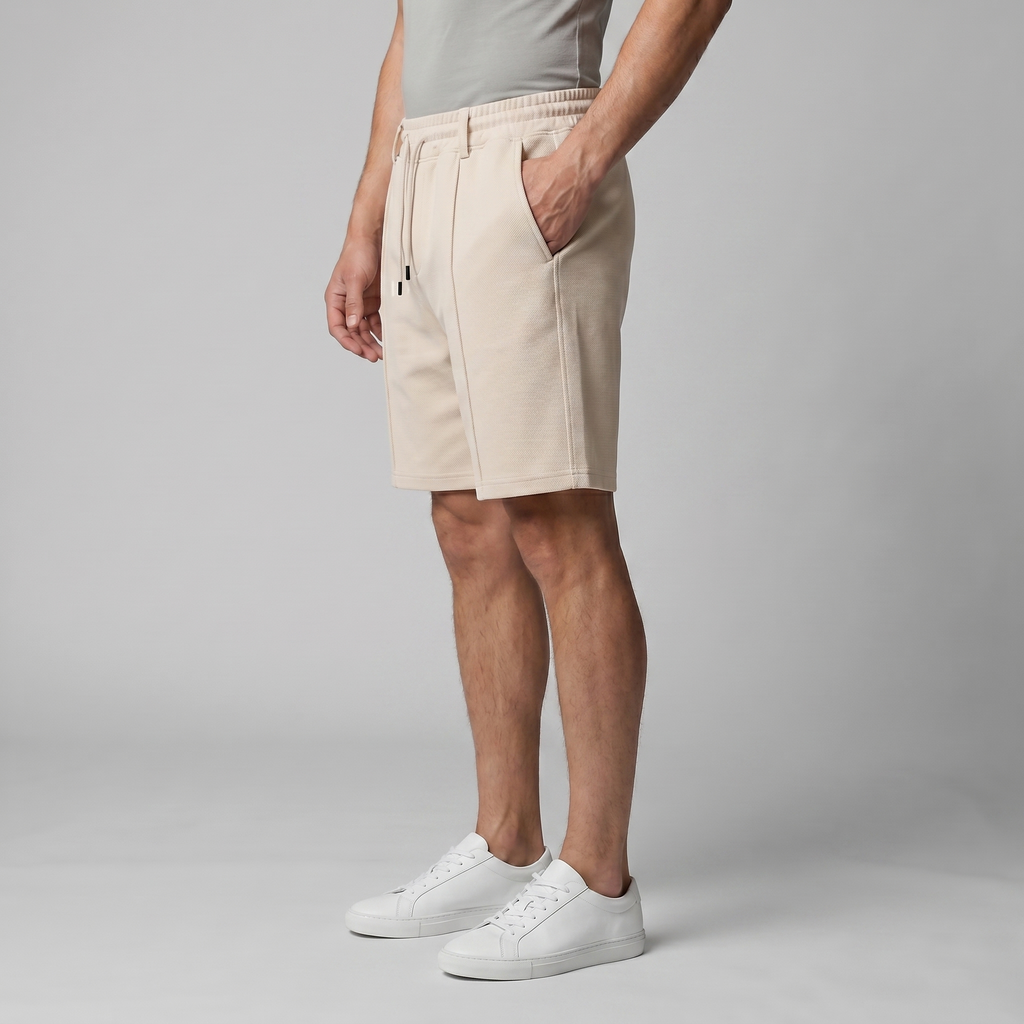 Men's Mesh Drawstring Shorts for Summer - Lightweight and Breathable Design