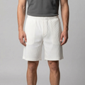 Men's Relaxed Fit Pleated Shorts - Comfortable Cotton Casual Wear