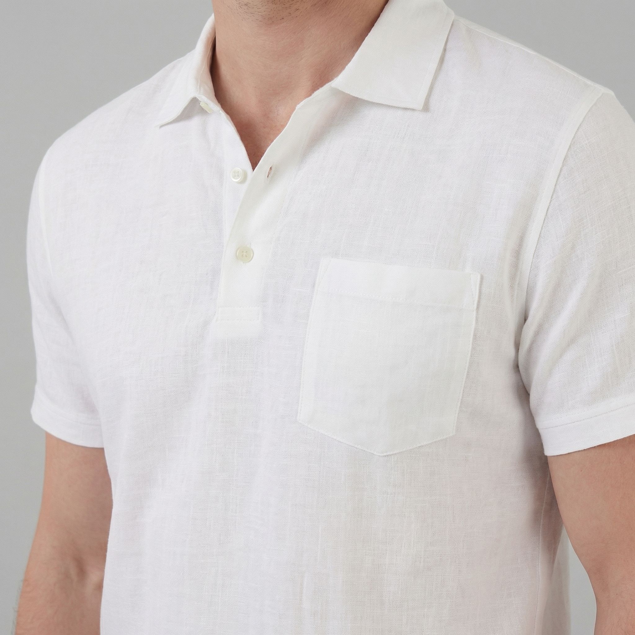 Men's Short Sleeve Polo Shirt - Lightweight Cotton - Casual Summer Wear