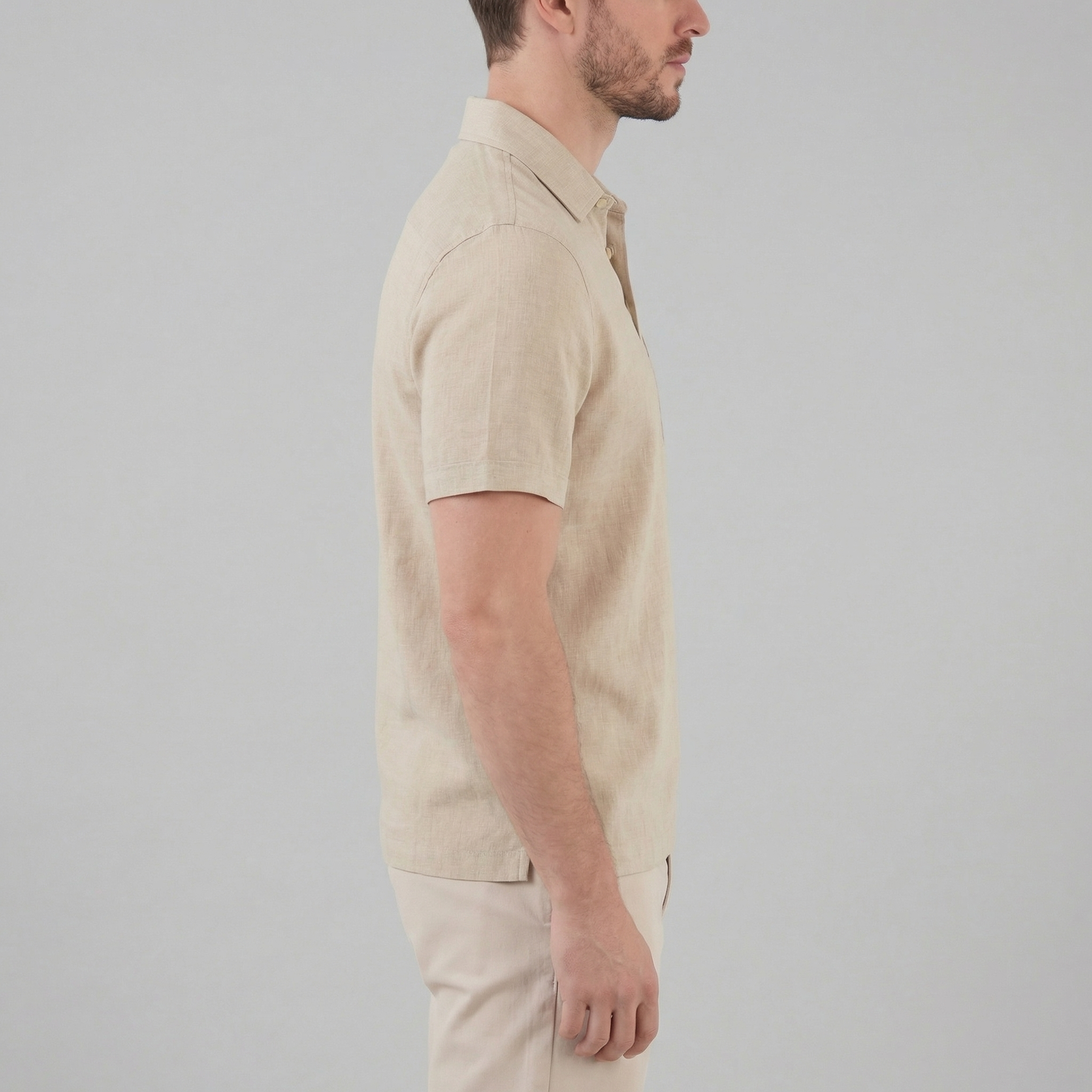 Men's Short Sleeve Polo Shirt - Lightweight Cotton - Casual Summer Wear