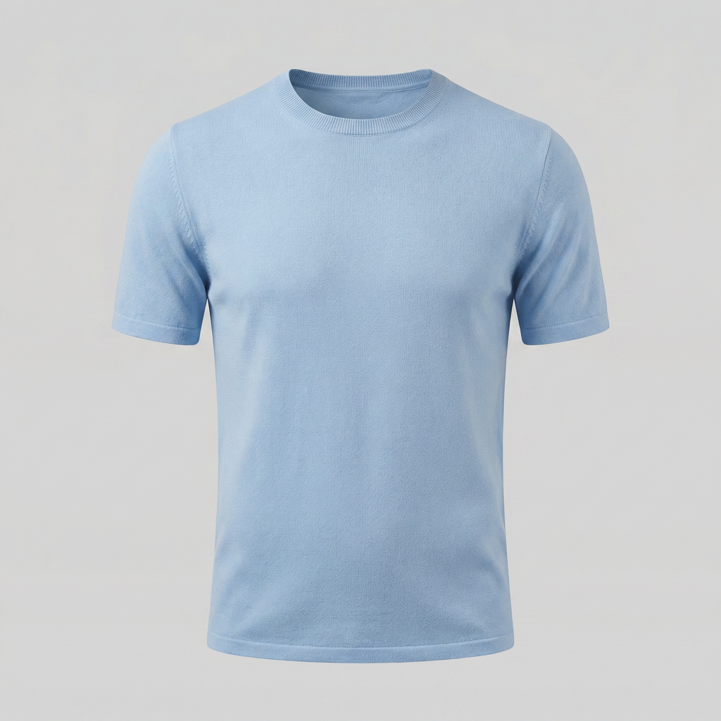 Men's Short Sleeve T-Shirt - Soft Cotton, Casual Style for Everyday Wear