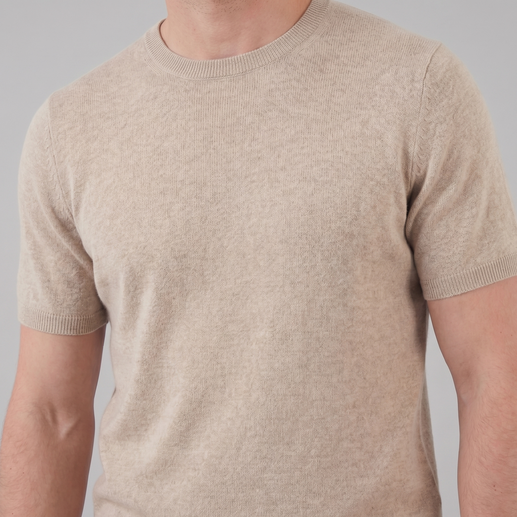 Men's Short Sleeve T-Shirt - Soft Cotton, Casual Style for Everyday Wear