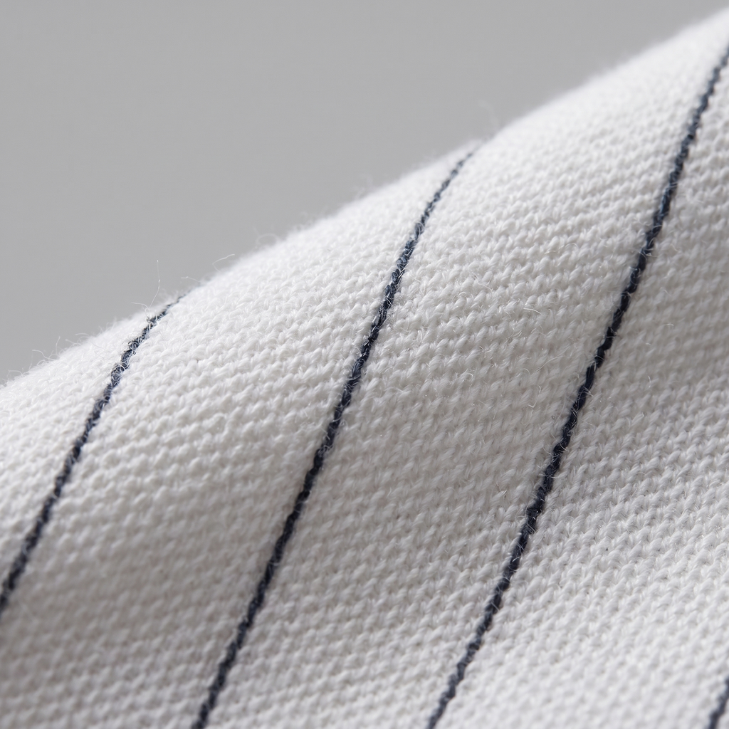 Men's Striped Cotton Button-Down Shirt for Casual or Business Wear