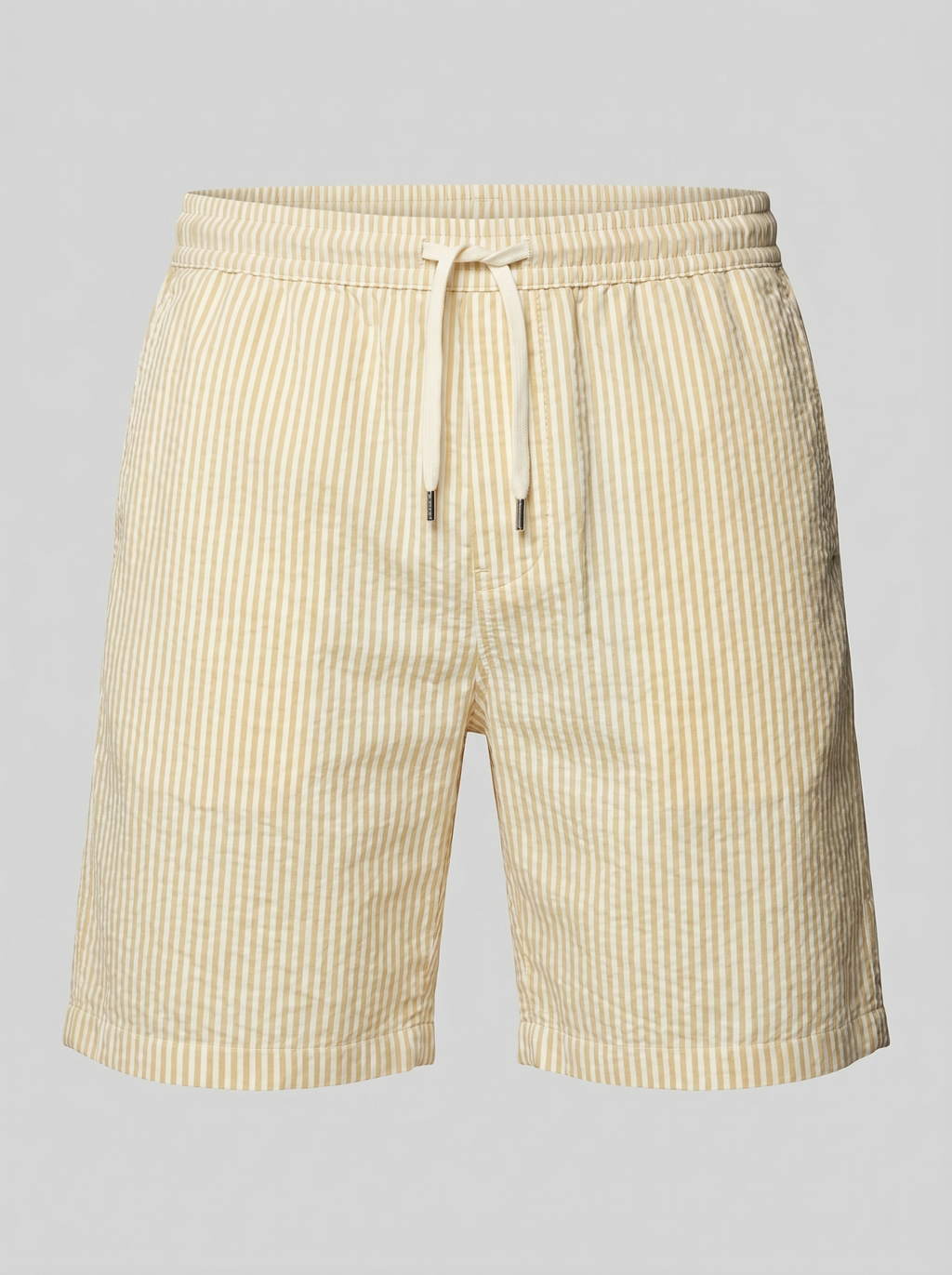 Men's Striped Cotton Summer Shorts for Casual Wear