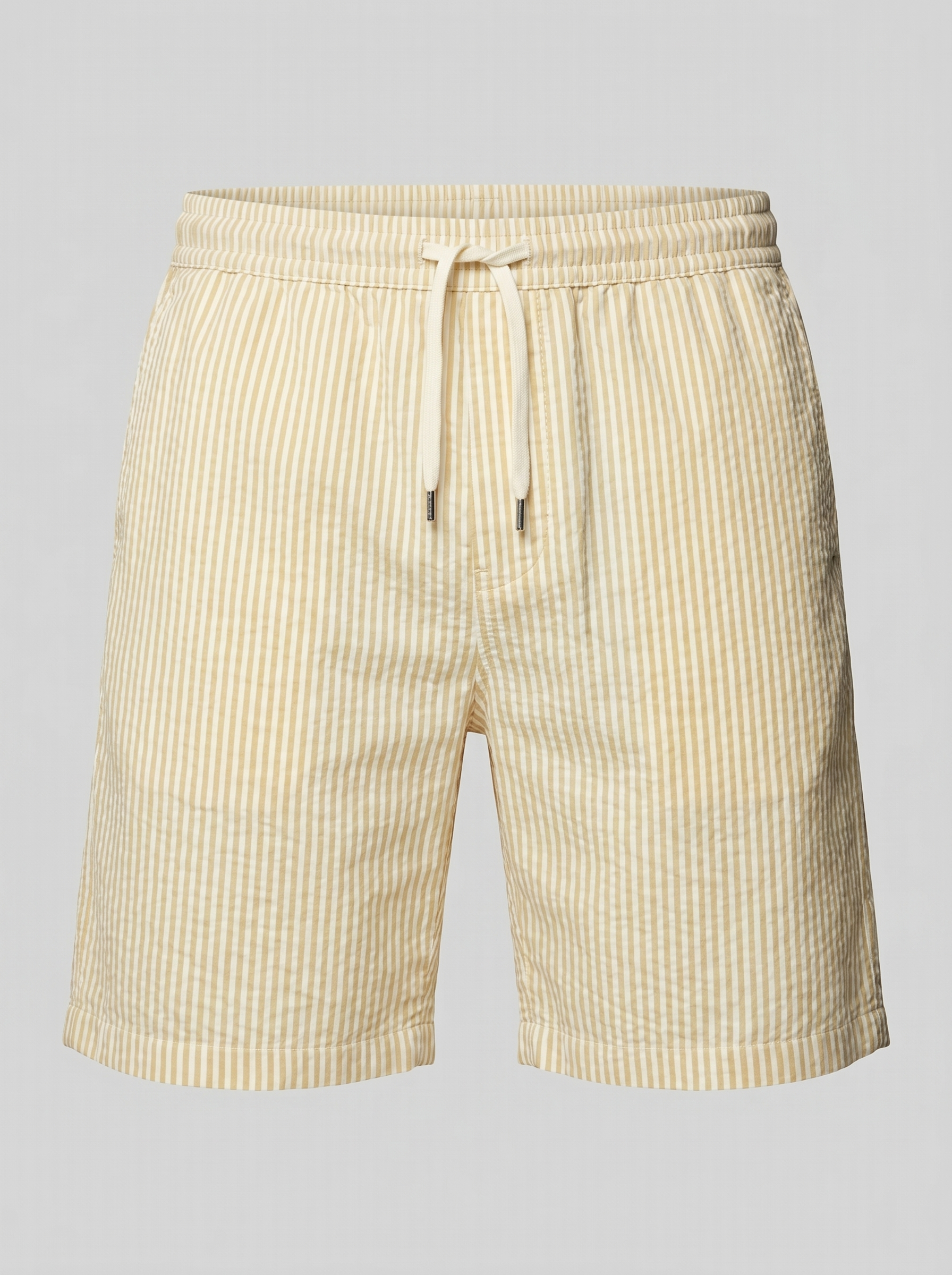 Men's Striped Cotton Summer Shorts for Casual Wear