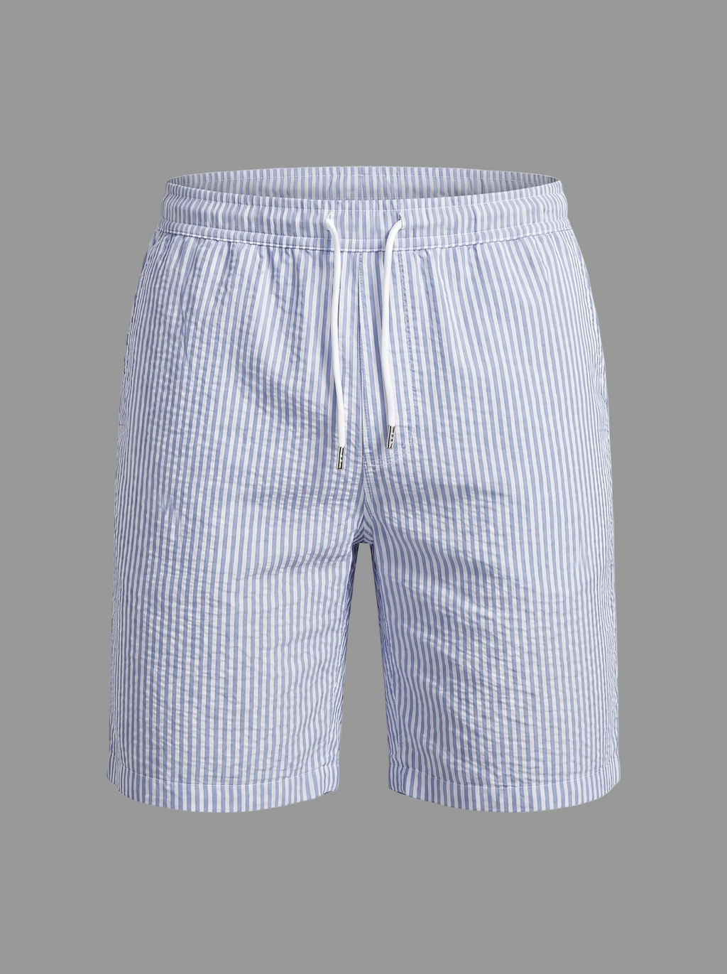 Men's Striped Cotton Summer Shorts for Casual Wear