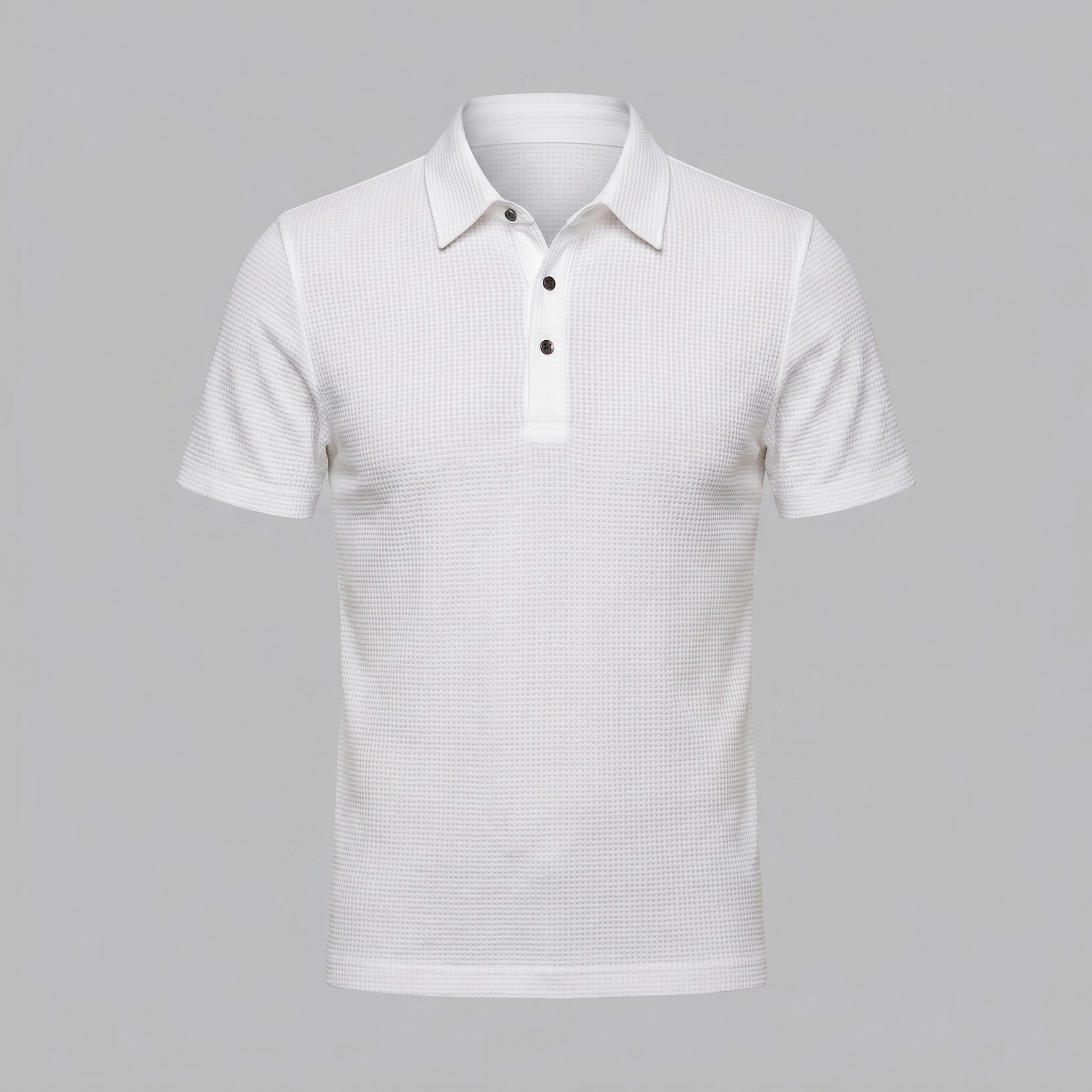 Men's Structured Cotton Polo Shirt for Casual and Business Wear