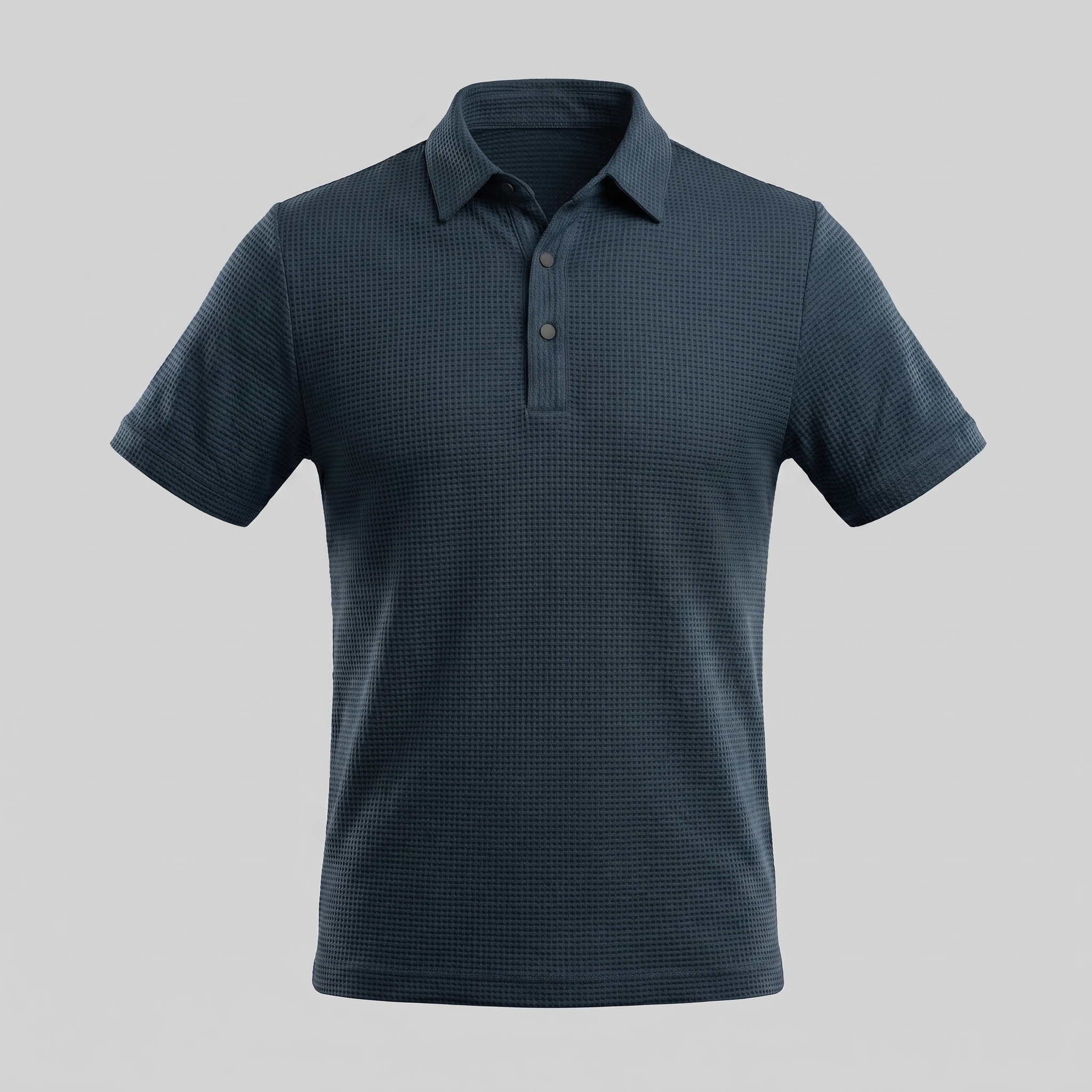 Men's Structured Cotton Polo Shirt for Casual and Business Wear