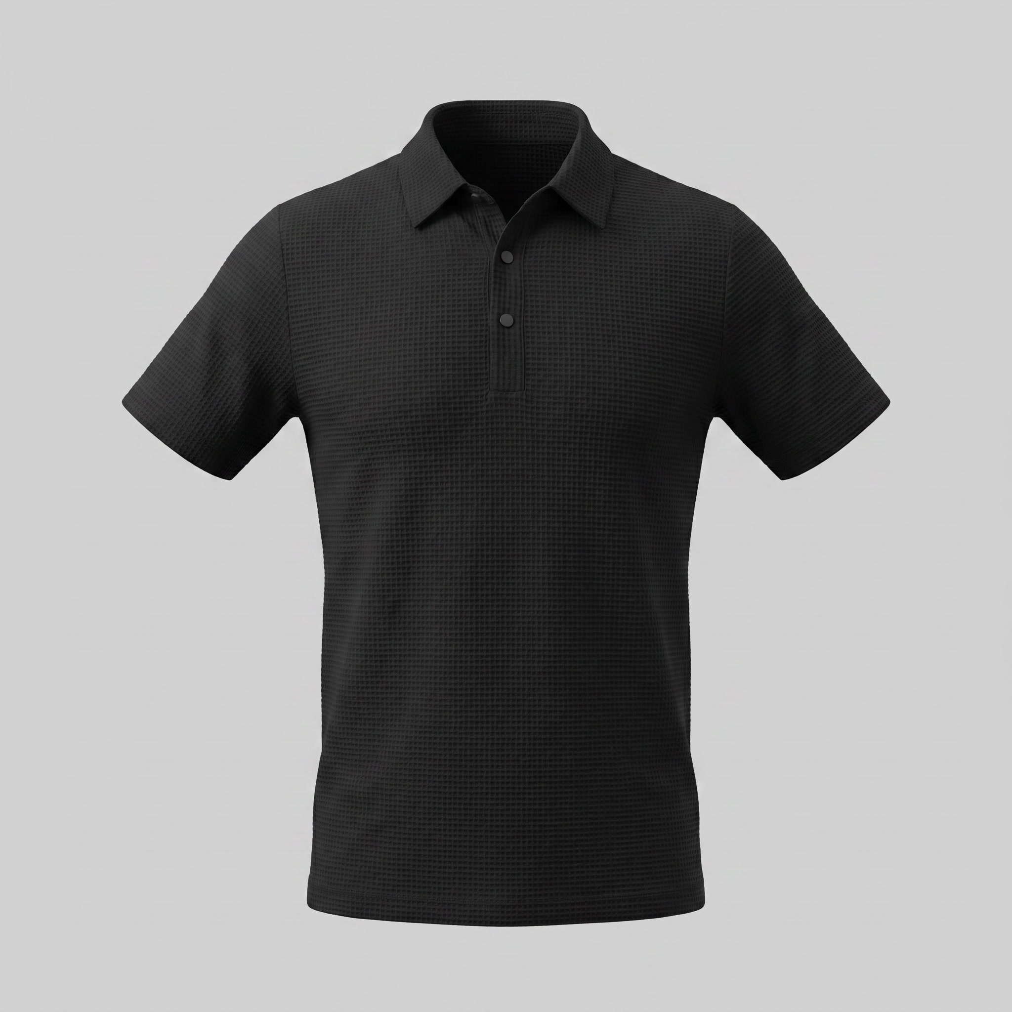 Men's Structured Cotton Polo Shirt for Casual and Business Wear