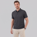 Men's Structured Cotton Polo Shirt for Casual and Business Wear