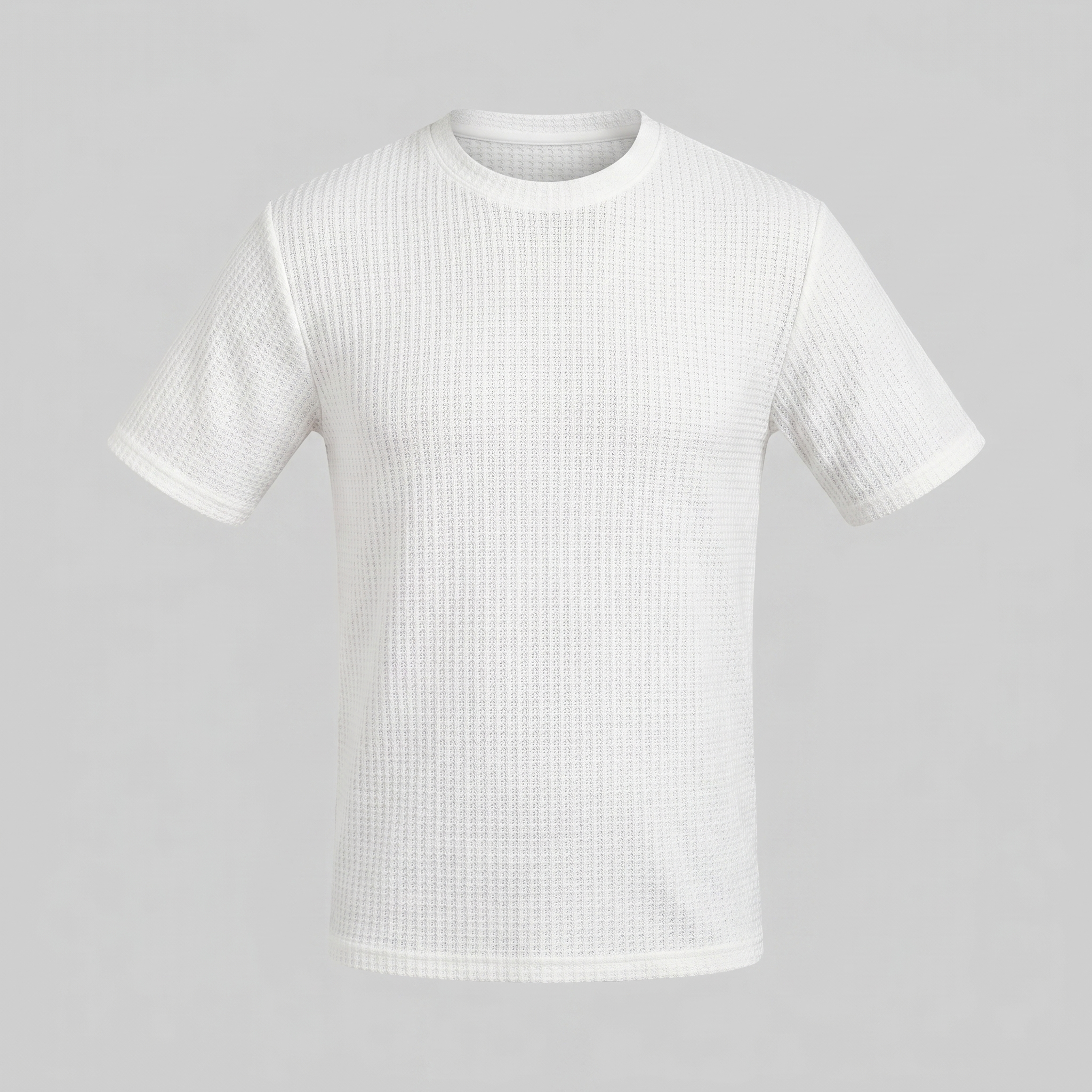 Men's Structured Cotton T-Shirt for Summer Casual Wear