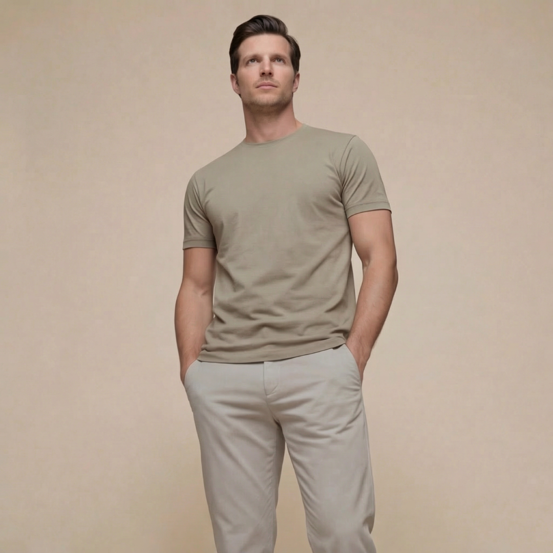 Men's Stylish Cotton T-Shirt - Casual Wear for Everyday Comfort