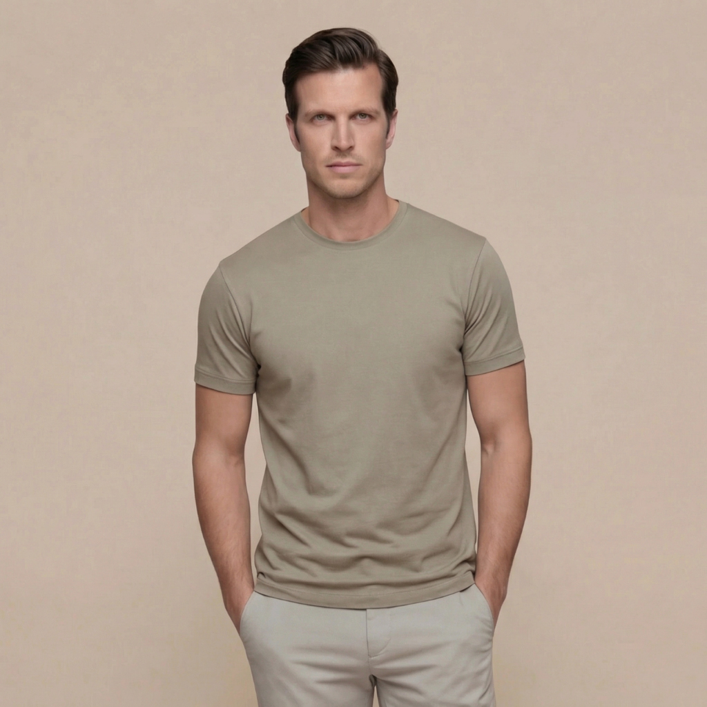 Men's Stylish Cotton T-Shirt - Casual Wear for Everyday Comfort