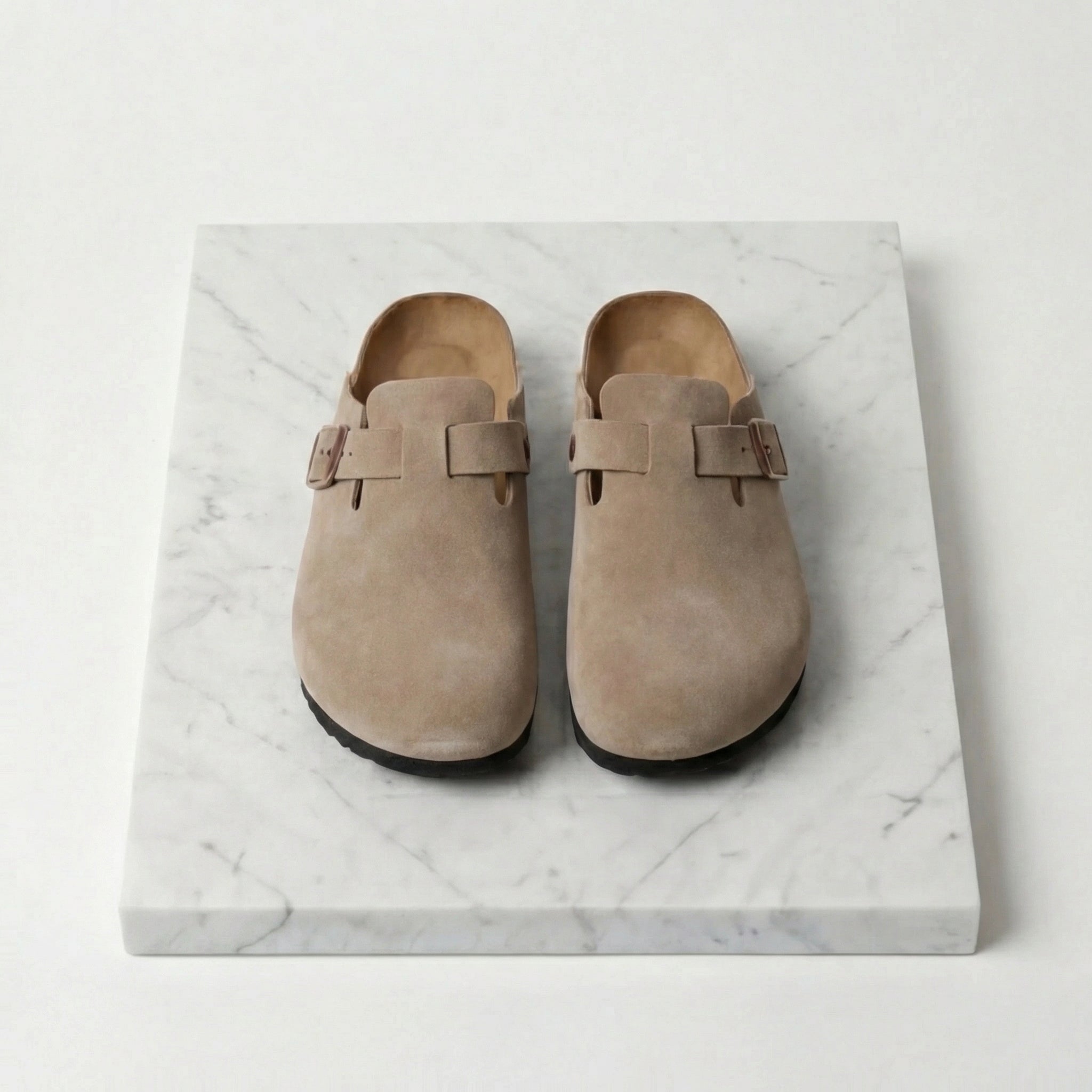 Men's Suede Clogs - Comfortable Loafers for Casual Wear
