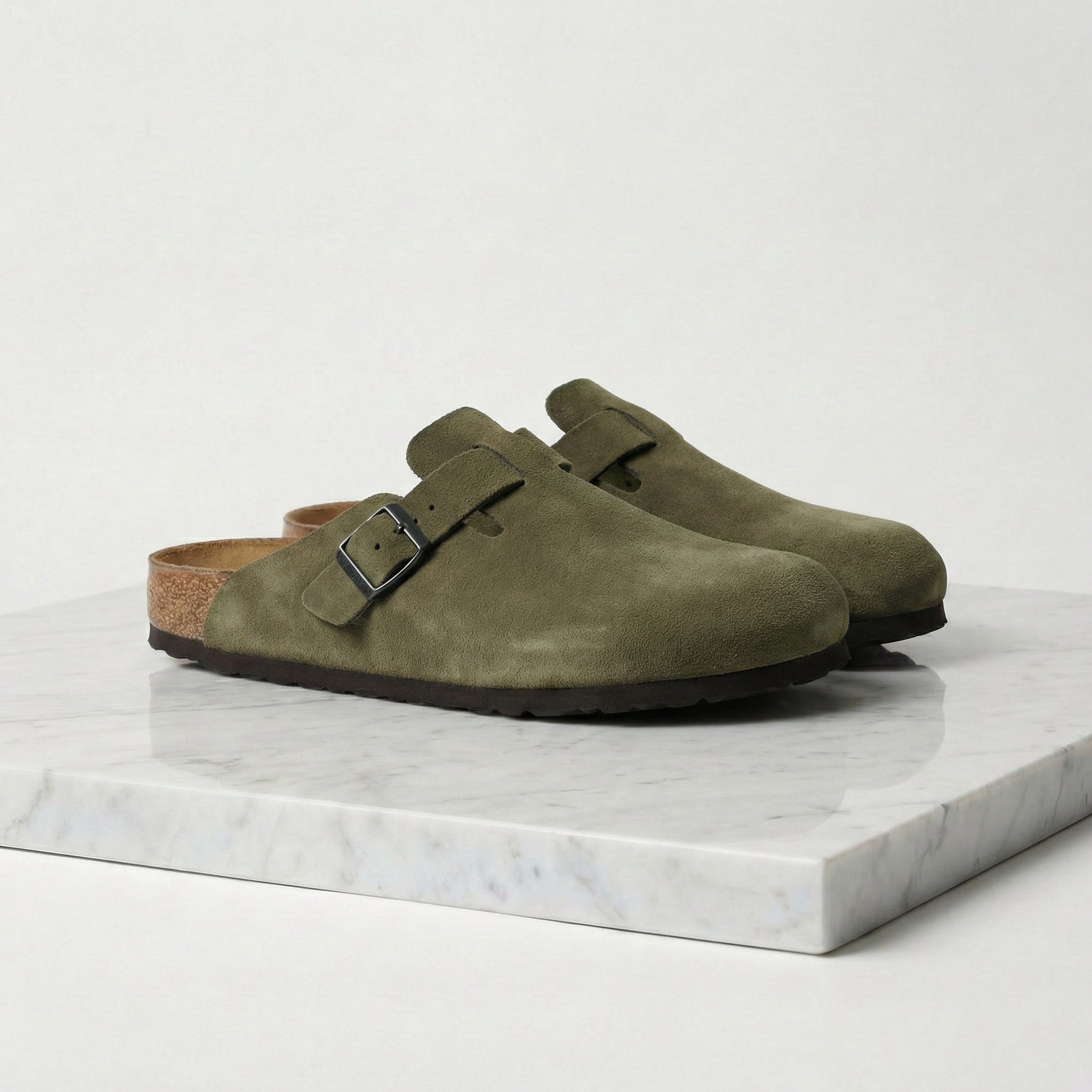 Men's Suede Clogs - Comfortable Loafers for Casual Wear