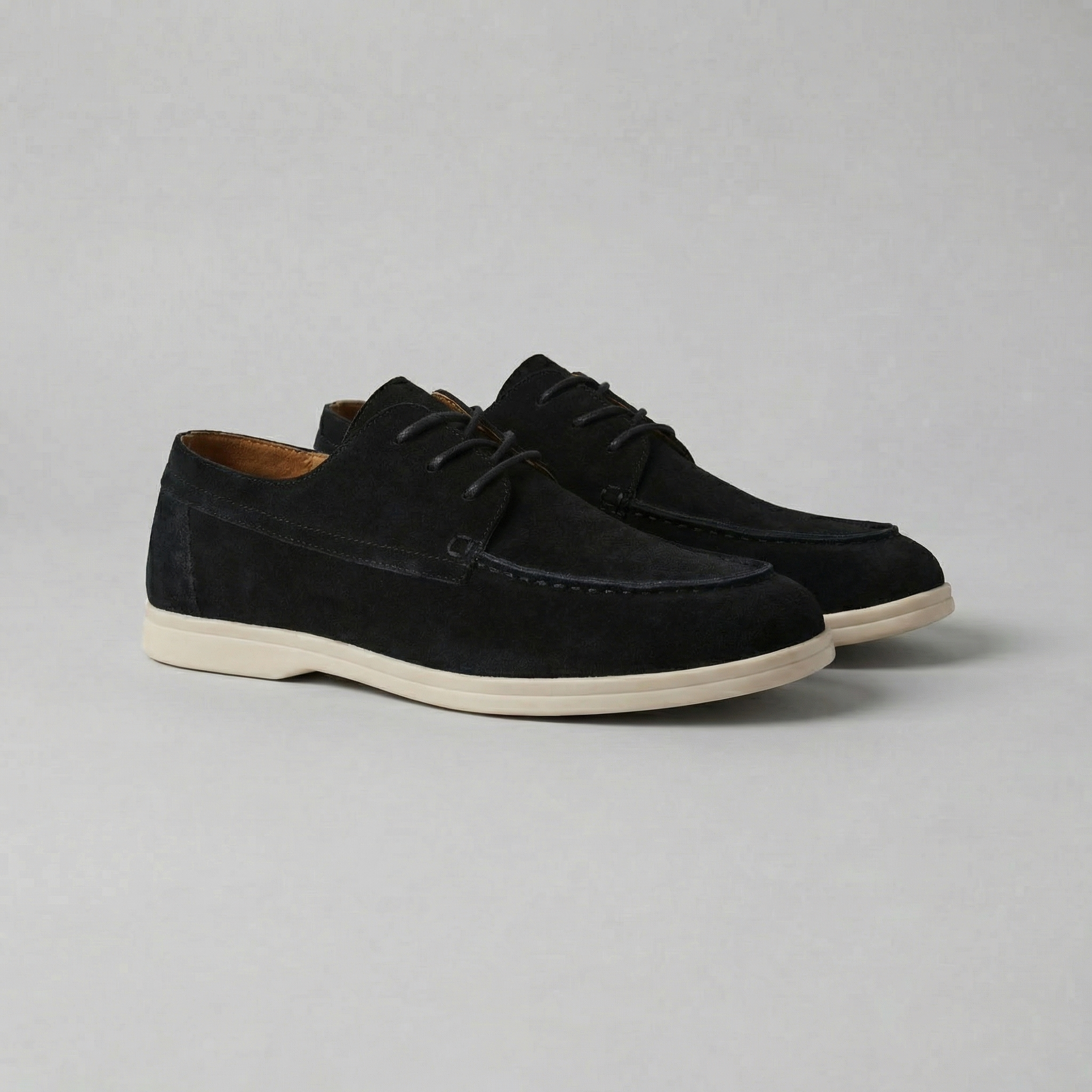 Men's Suede Lace-Up Dress Shoes for Formal and Casual Occasions