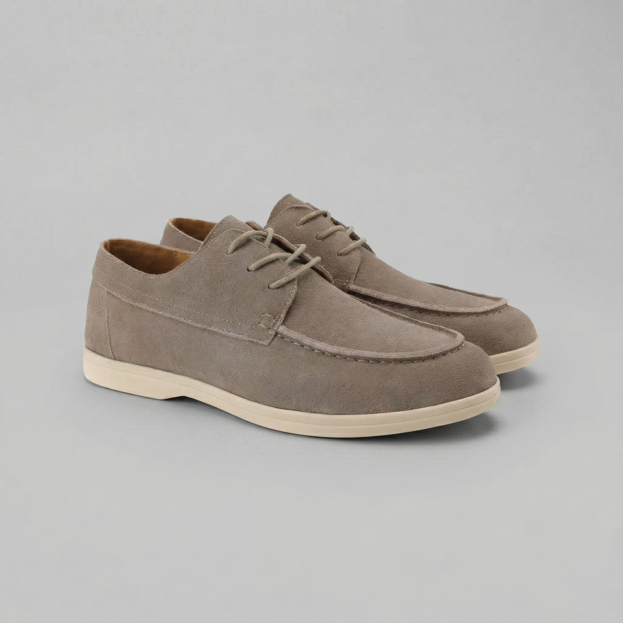 Men's Suede Lace-Up Dress Shoes for Formal and Casual Occasions