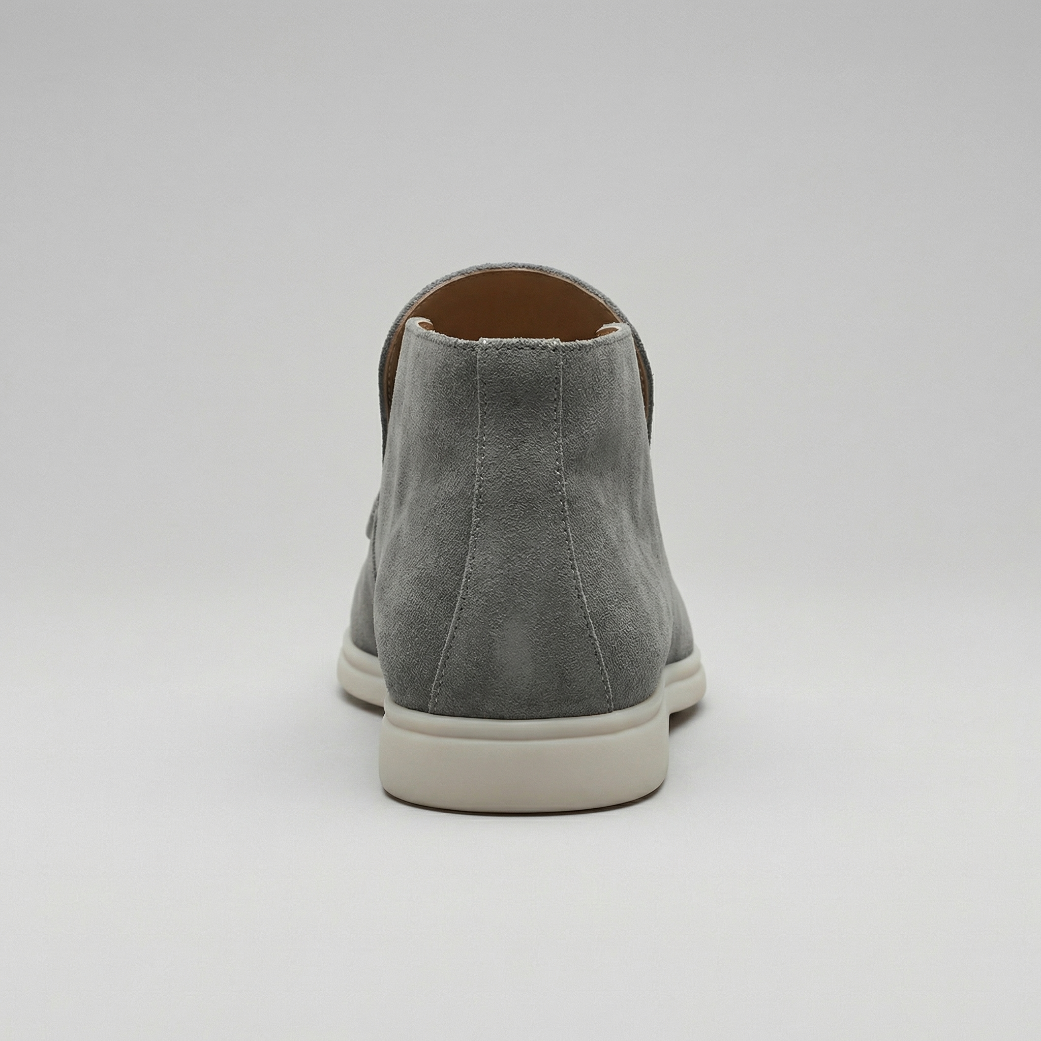 Men's Suede Loafers - High-Top Design for Casual or Formal Wear