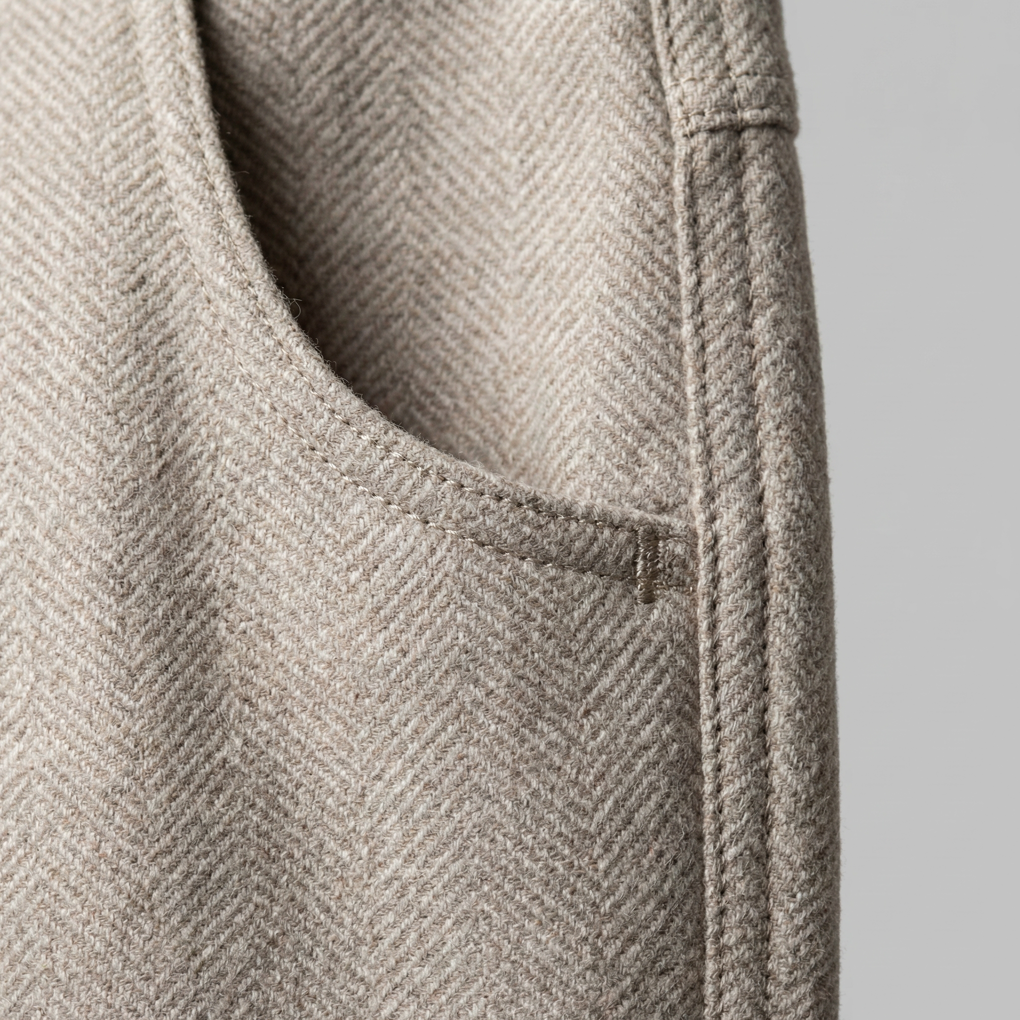 Men's Tapered Trousers - Classic Fit, Lightweight Fabric, Casual or Office Wear
