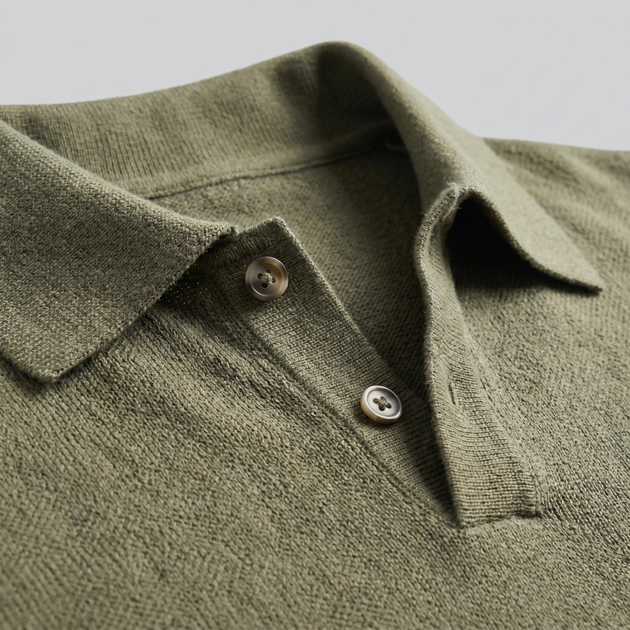 Men's V-Neck Polo Shirt - Lightweight Cotton - Casual Summer Wear - Multiple Colors