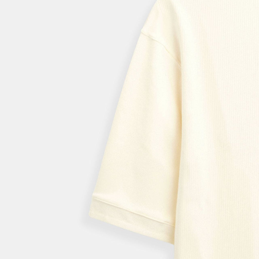 Men's V-Neck Polo Shirt - Structured Fit - Casual Wear - Various Colors