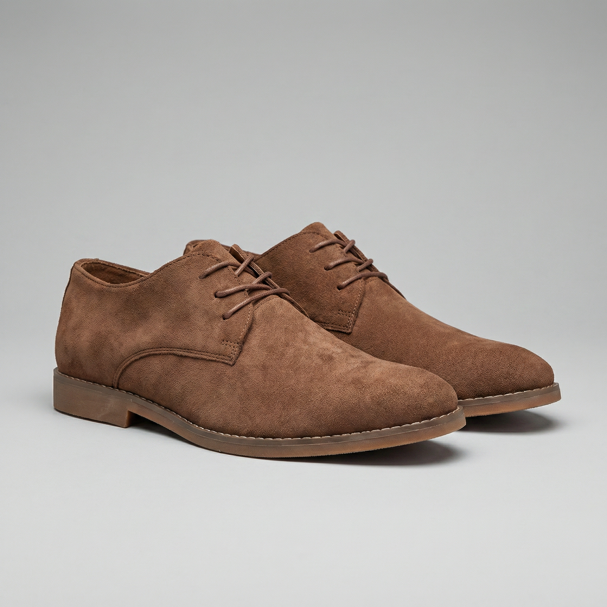 Men's Wedge Heel Boots - Elegant Leather Design for Formal and Casual Wear