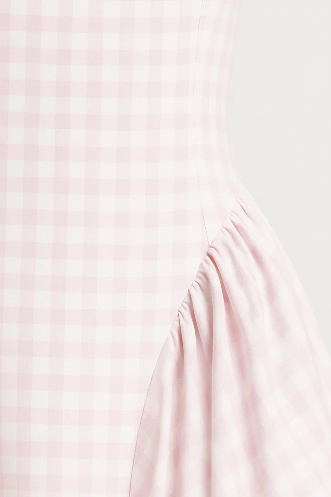 Checkered Square-Neck Midi Dress Women UK – Retro Style Garden Party Cocktail Attire