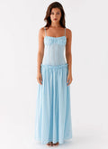 Color-Block Maxi Dress Women UK – Elegant Evening Gown, Wedding Guest Cocktail