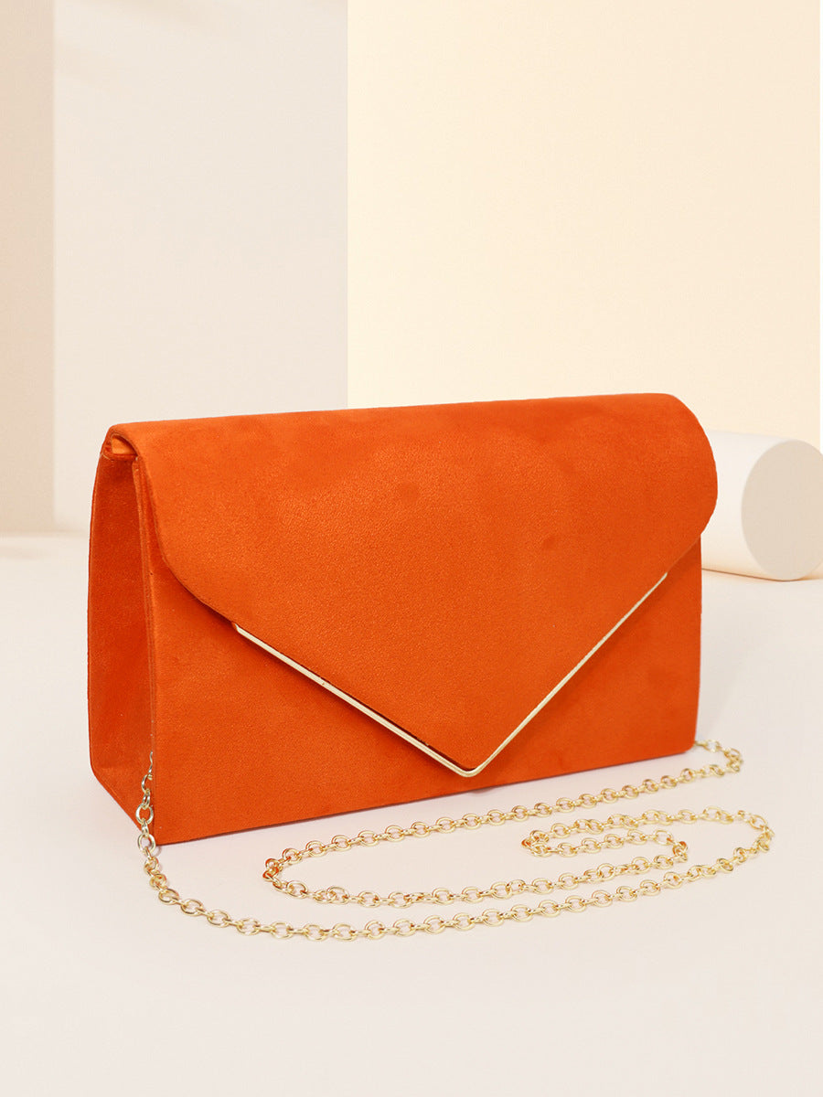 Suede Velvet Envelope Clutch Bag Women UK – Evening Events Parties