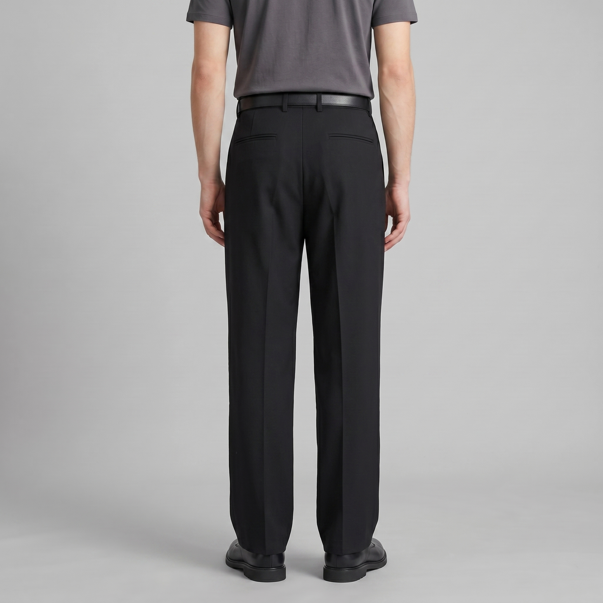 Oversized Relaxed Fit Trousers for Men - Comfortable Cotton Casual Pants