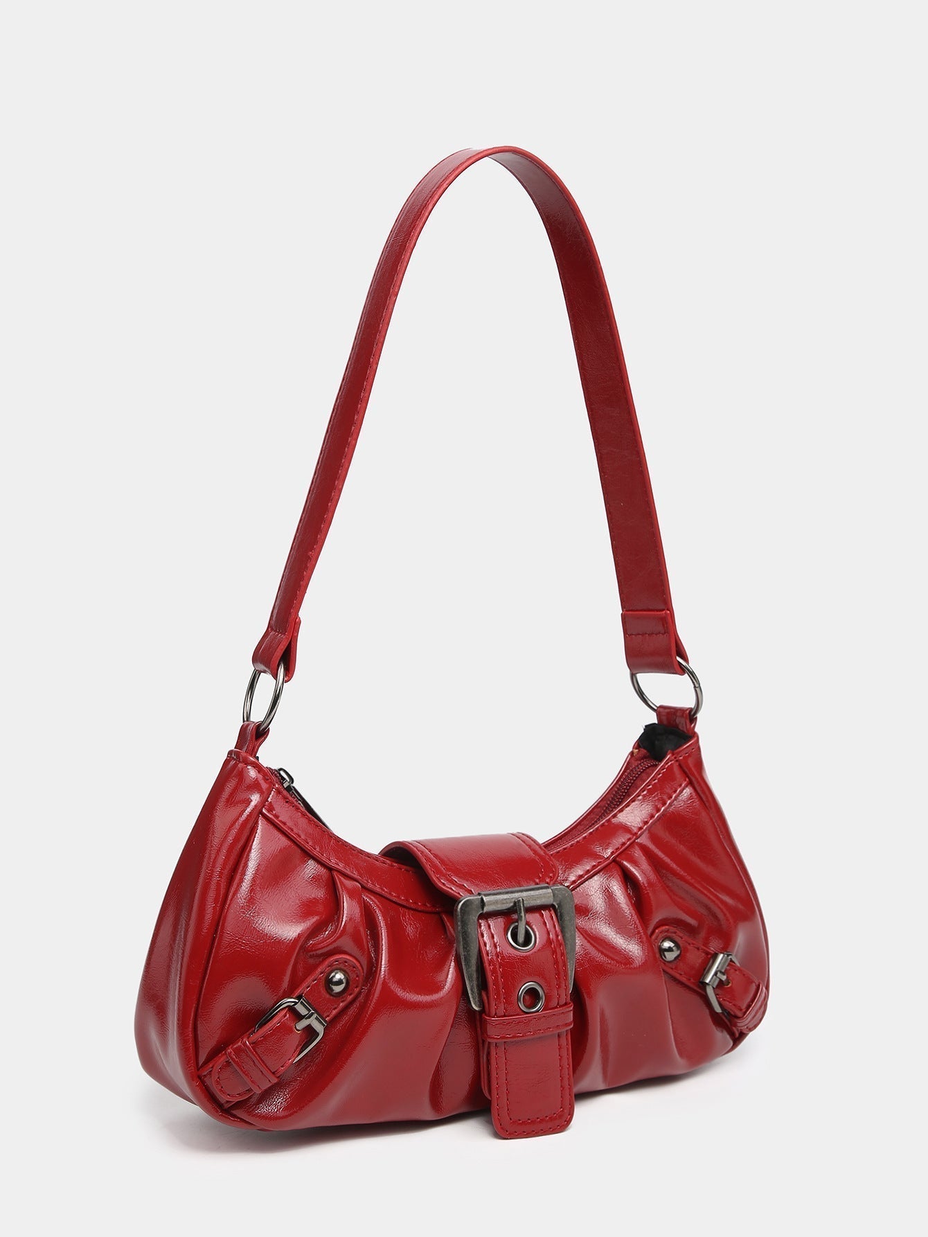Distressed Faux Leather Hobo Bag Women UK – Everyday Use, Smart Casual Accessory