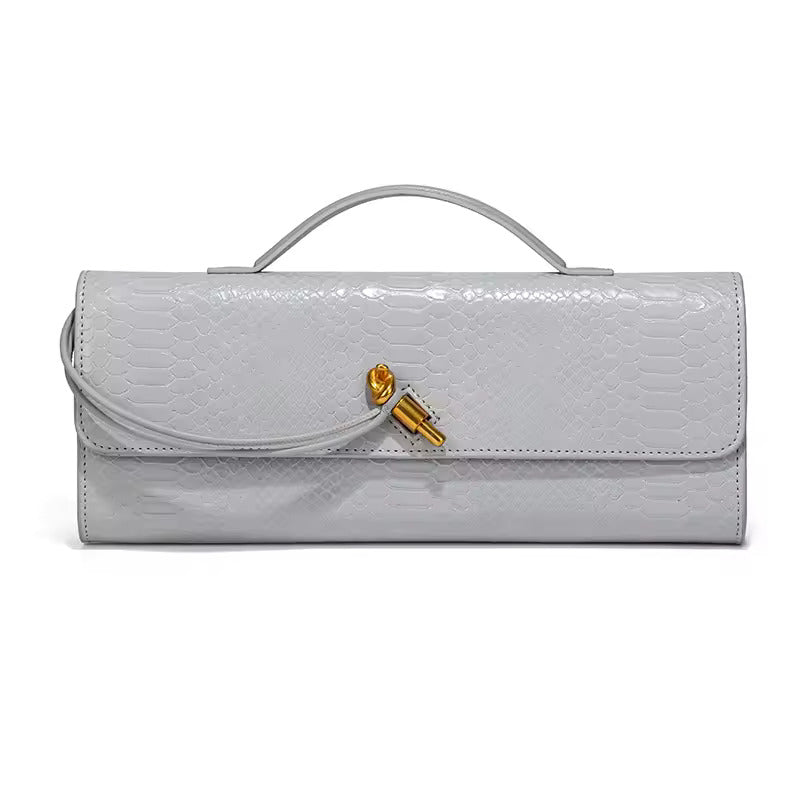 Serpentine Evening Clutch Bag Women UK – Formal Occasion, Black Tie Event