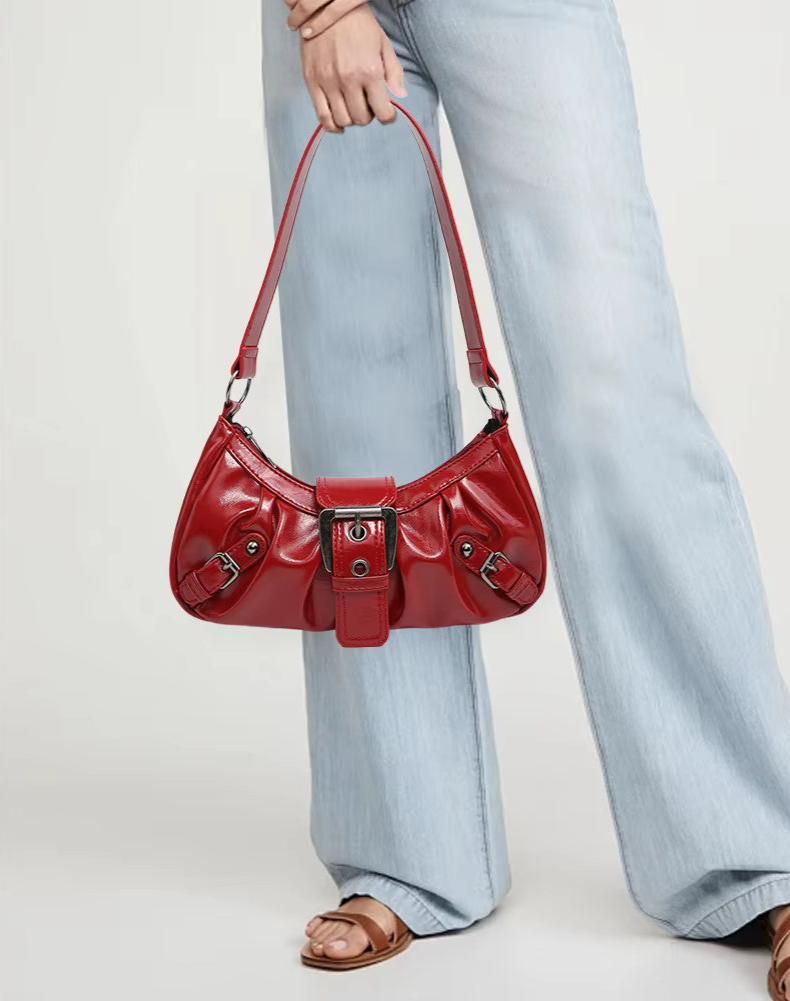 Distressed Faux Leather Hobo Bag Women UK – Everyday Use, Smart Casual Accessory