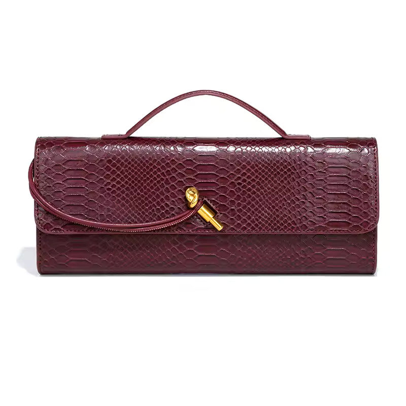 Serpentine Evening Clutch Bag Women UK – Formal Occasion, Black Tie Event
