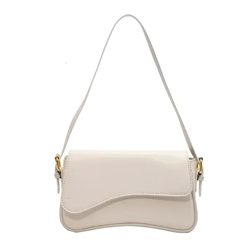 Black Faux Leather Shoulder Bag Women UK – Stylish Handbag for Workwear & Smart Casual