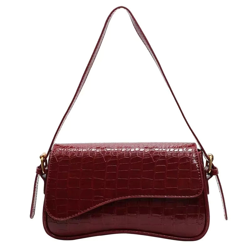 Black Faux Leather Shoulder Bag Women UK – Stylish Handbag for Workwear & Smart Casual
