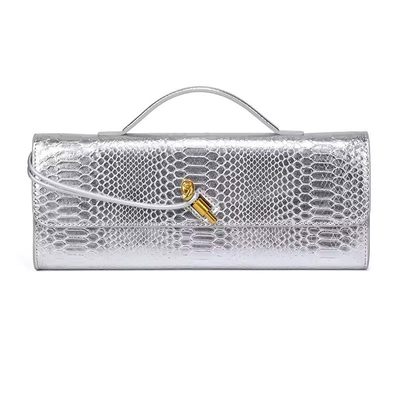 Serpentine Evening Clutch Bag Women UK – Formal Occasion, Black Tie Event